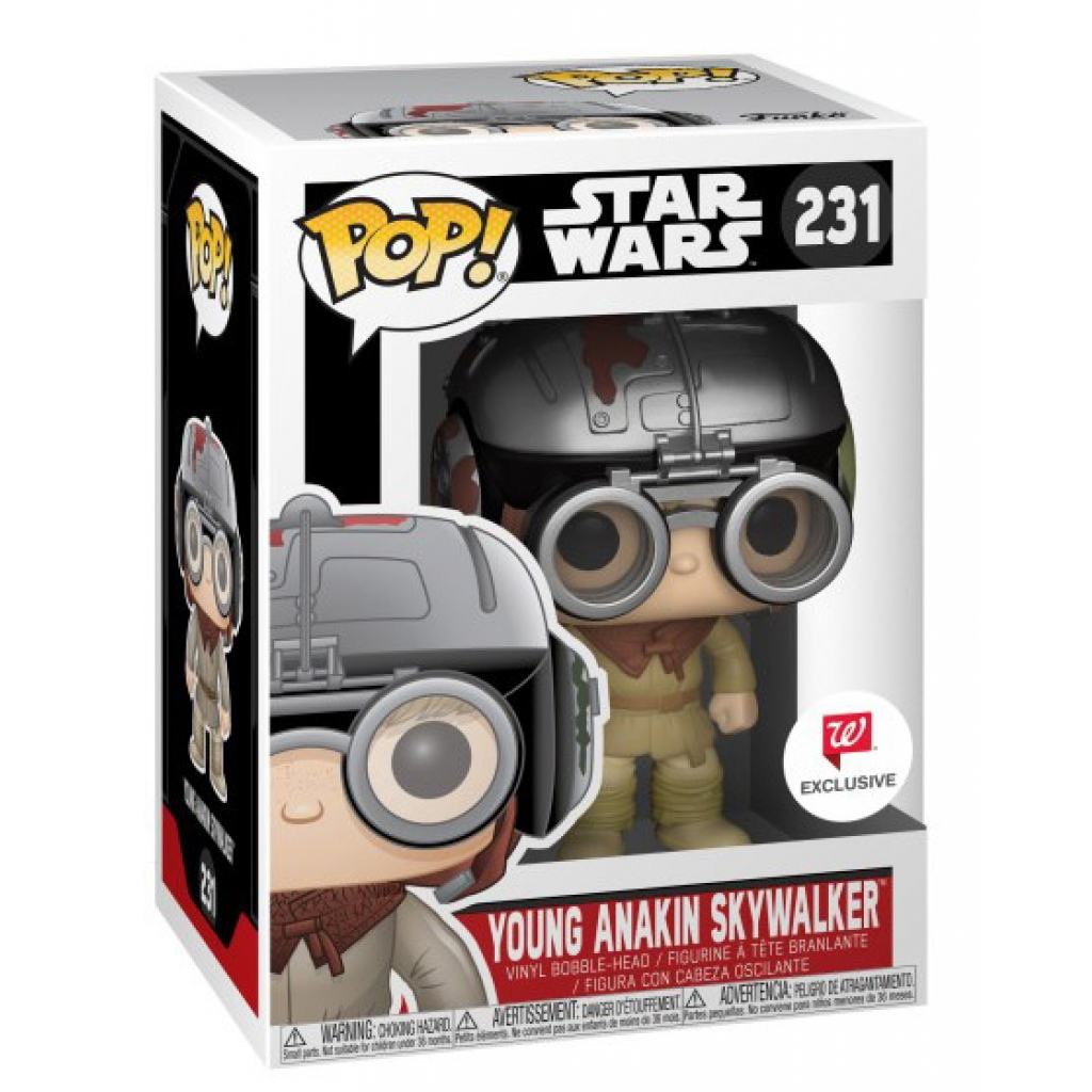 Anakin Skywalker with Podracer Helmet