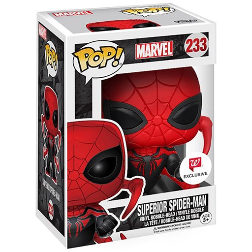 Spider-Man (Superior) dans sa boîte