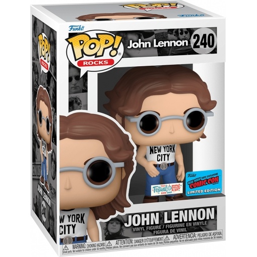 John Lennon dans sa boîte