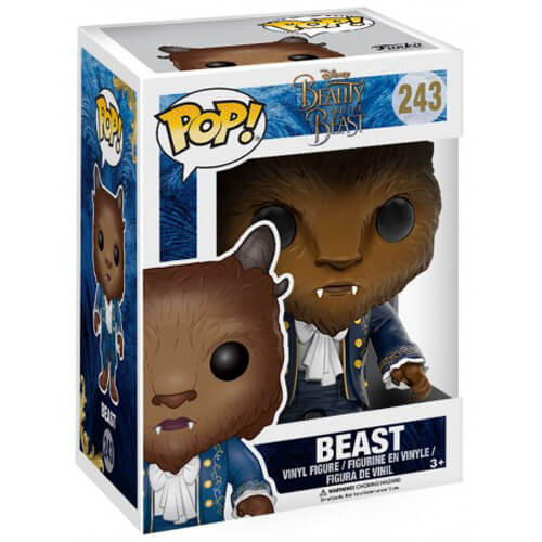 Disney Beauty and the beast Funko pop Beast #243 Vinyl Figure 