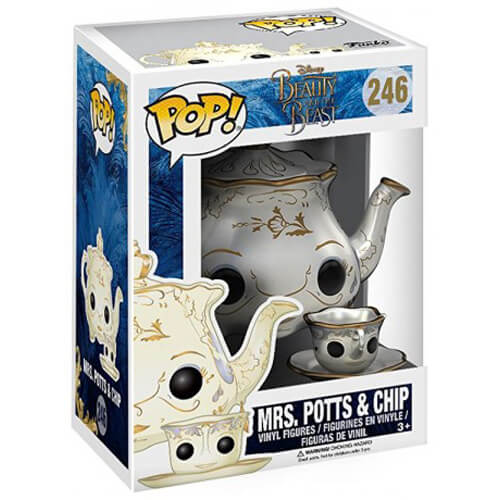 Funko pop mrs shop potts and chip