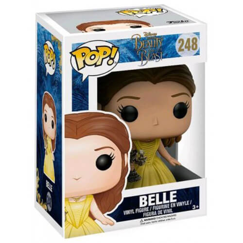 Belle with Candlestick dans sa boîte