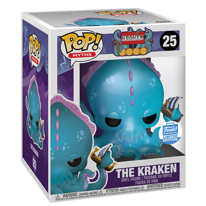 The Kraken (Supersized) dans sa boîte
