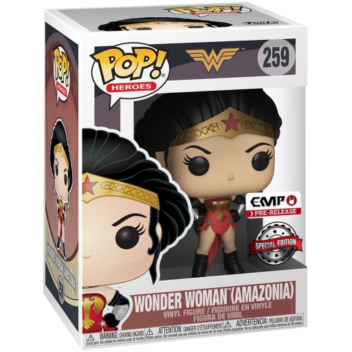 Wonder Woman (Amazonia) dans sa boîte