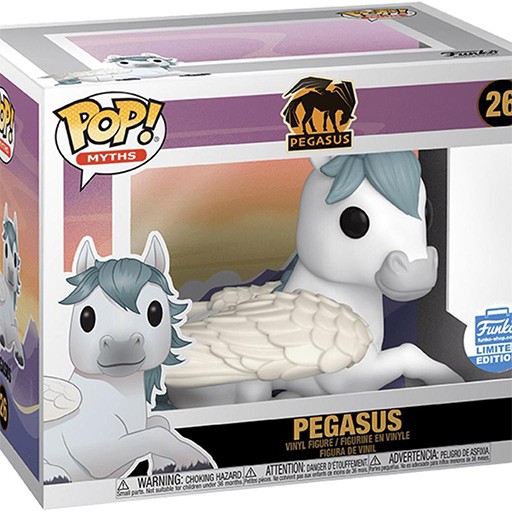 Pegasus (Supersized) dans sa boîte