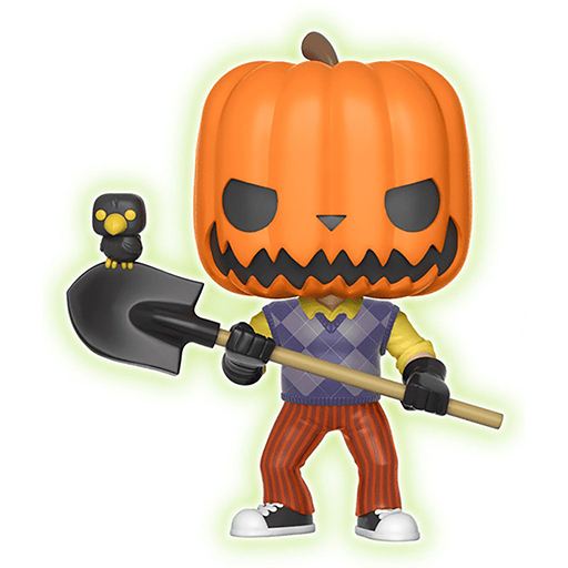 Figurine Funko POP The Neighbor with pumpkin head (Hello Neighbor)