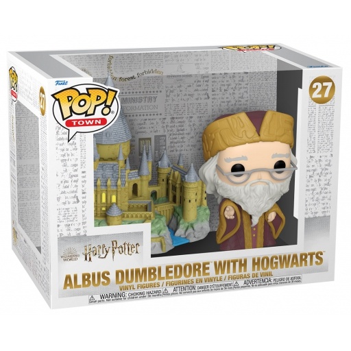 Dumbledore with Hogwarts
