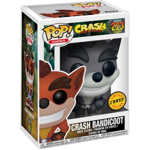 Crash Bandicoot (Black & White) (Chase)