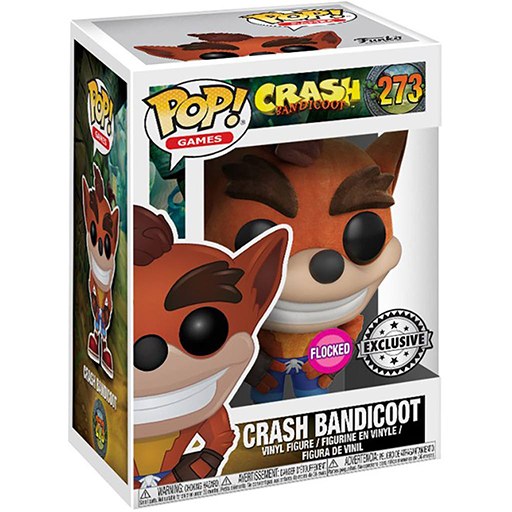 Crash Bandicoot (Flocked)