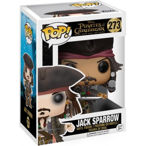 عجز عشوائي طاه  Funko POP Captain Jack Sparrow (Pirates of the Caribbean) #273