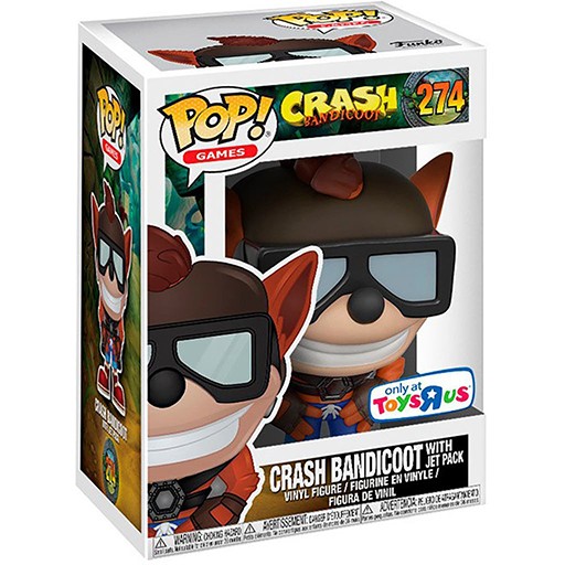 Crash Bandicoot with Jet Pack