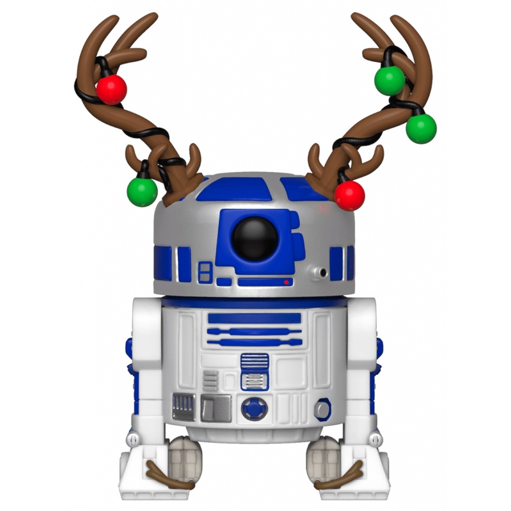 R2-D2 with antlers unboxed