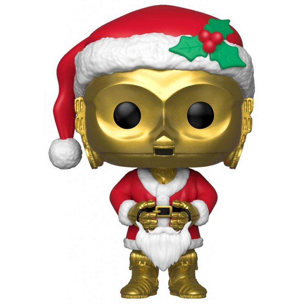 POP C-3PO as Santa (Star Wars (Holiday))