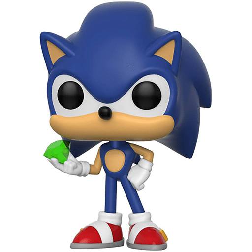 Funko POP Sonic with Emerald (Sonic The Hedgehog)