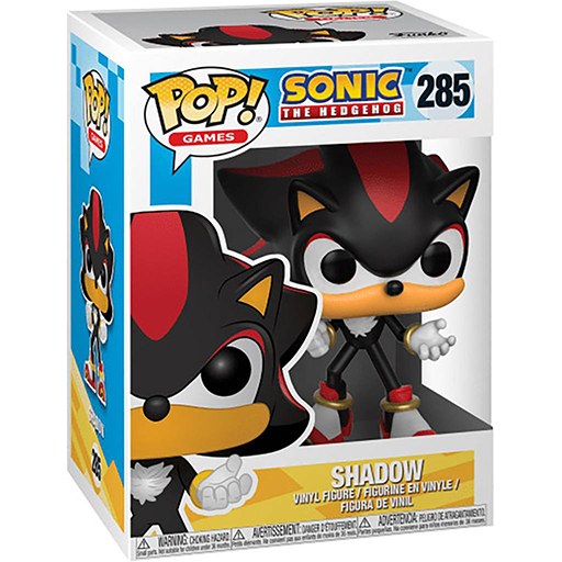 Sonic the Hedgehog #285 Shadow Funko Pop New 