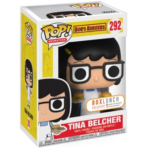 Tina Belcher with Cheeseburgers