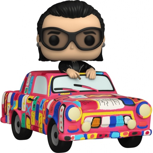 Funko POP Bono with Achtung Baby Car (U2 ZooTv)