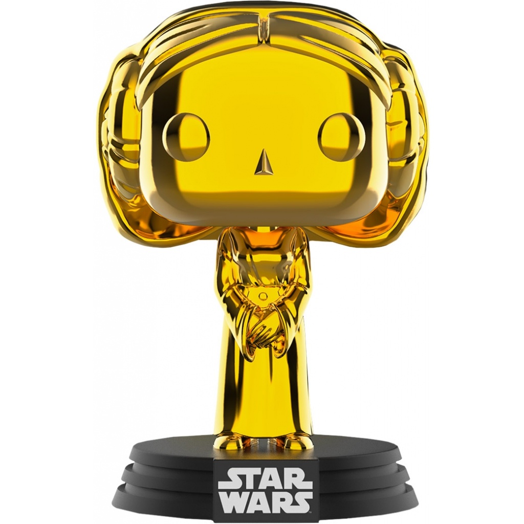Figurine Funko POP Princess Leia (Gold) (Star Wars: Episode VI, Return of the Jedi)