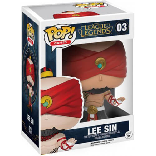 Lee Sin Champion League of Legends LoL POP Games #03 Vinyl Figur Funko 