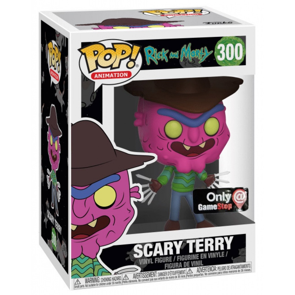 Scary Terry The Rick and Morty TV Show POP Animation #300 Vinyl Figur Funko 