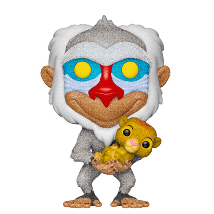 Funko POP Rafiki with Simba (Diamond Glitter) (The Lion King)