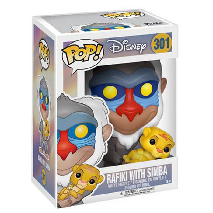 Funko Pop Rafiki Holding Baby Simba The Lion King 301