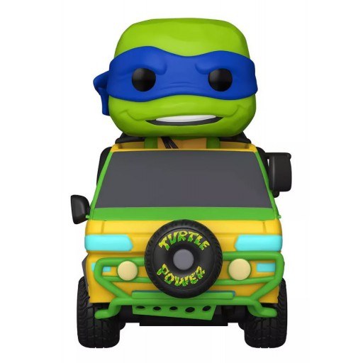 Figurine Funko POP Leonardo In The Turtle Van (Teenage Mutant Ninja Turtles: Mutant Mayhem)
