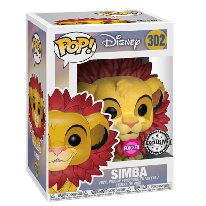 Simba with Leaf Mane (Flocked)