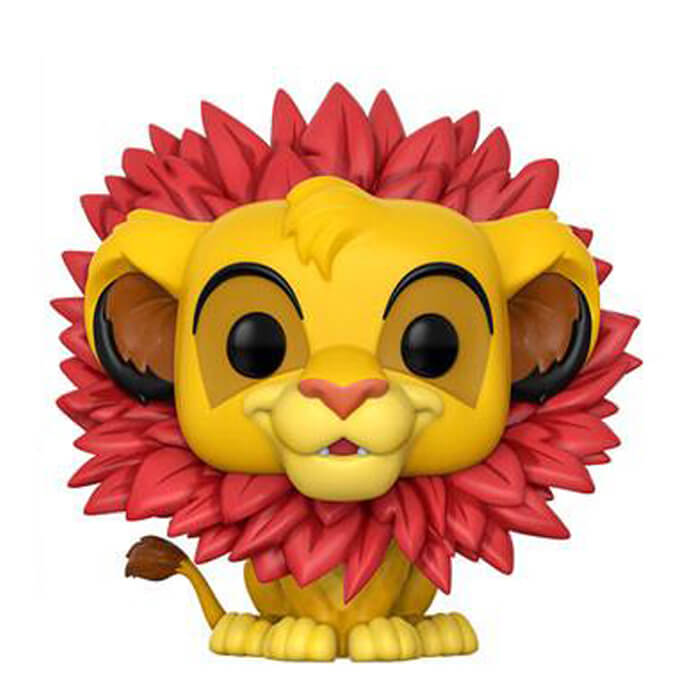 Funko POP Simba with Leaf Mane (The Lion King)