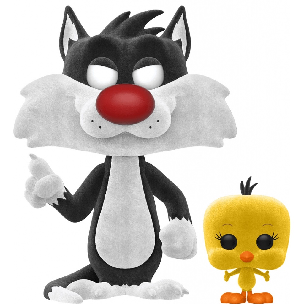 Figurine Funko POP Sylvester & Tweety (Flocked) (Looney Tunes)