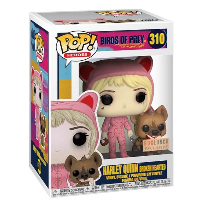 harley quinn with hyena funko pop