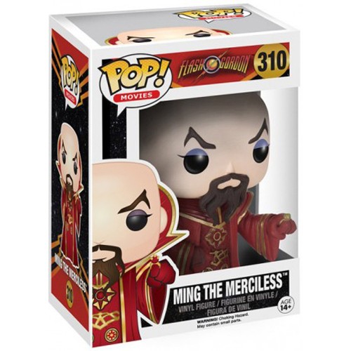 Emperor Ming the Merciless dans sa boîte