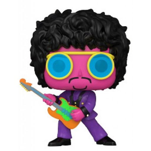 Figurine Funko POP Jimi Hendrix in Purple Suit (Black Light) (Jimi Hendrix)