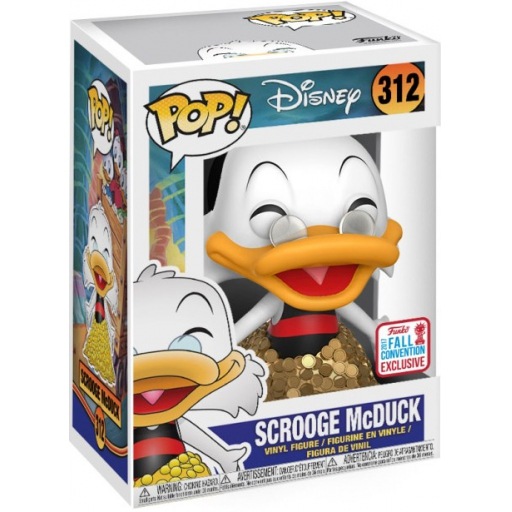 Scrooge McDuck with gold