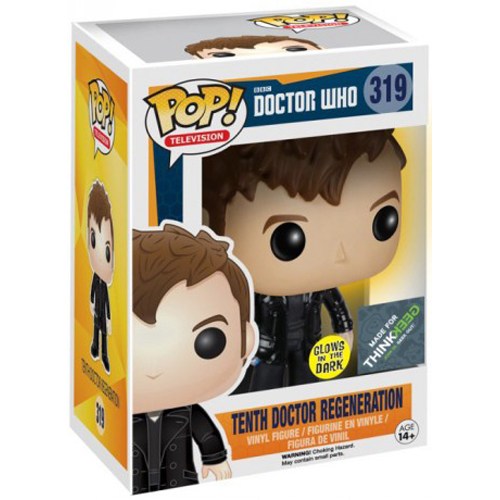10th Doctor (Regeneration) (Glow in the Dark) dans sa boîte
