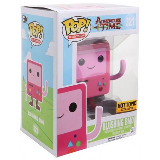 FUNKO POP Blushing BMO 321 Adventure Time Exclusive KIDS TOY GIFT *Free UK Post* 
