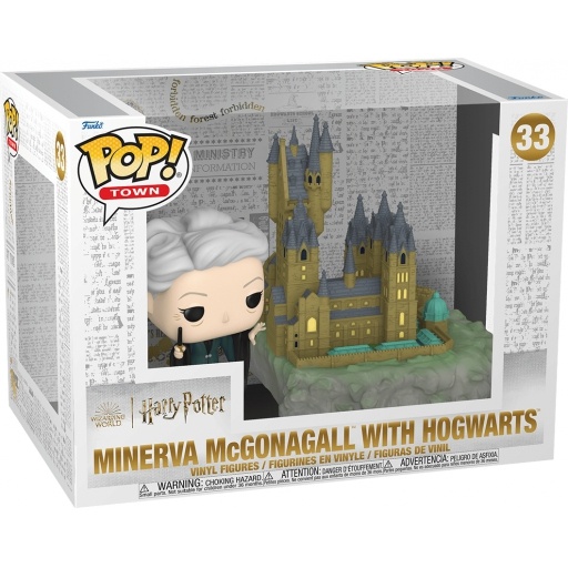 Minerva McGonagall with Hogwarts