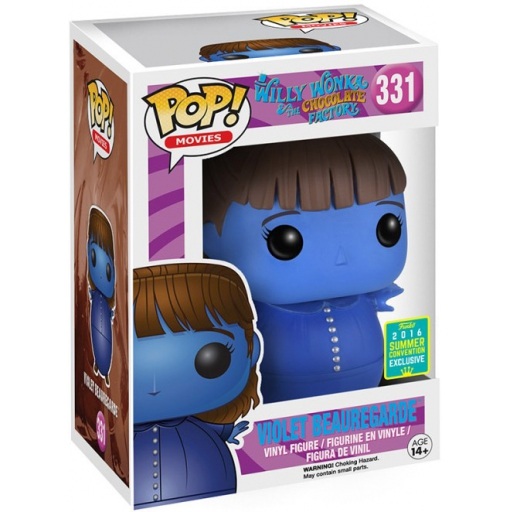Funko Pop Movies Willy Wonka and the Chocolate Factory #331 Violet  Beauregarde Summer Convention Exclusive