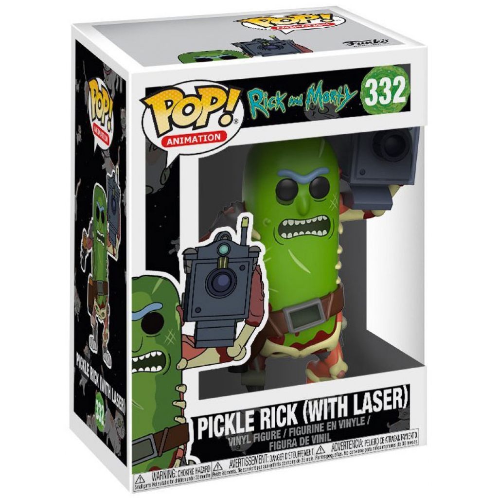 Pickle Rick with Laser
