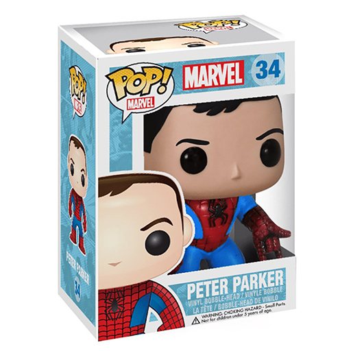 Peter Parker dans sa boîte