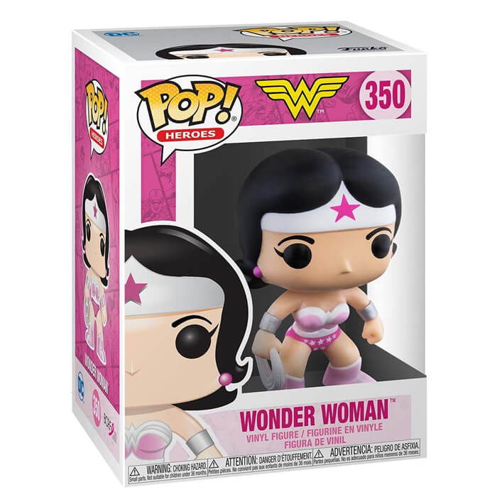 Wonder Woman (Pink October) dans sa boîte