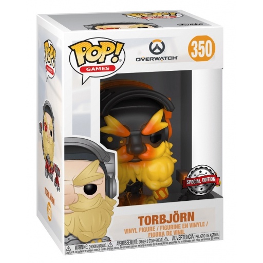 Torbjörn with Turret (Molten Core Skin)