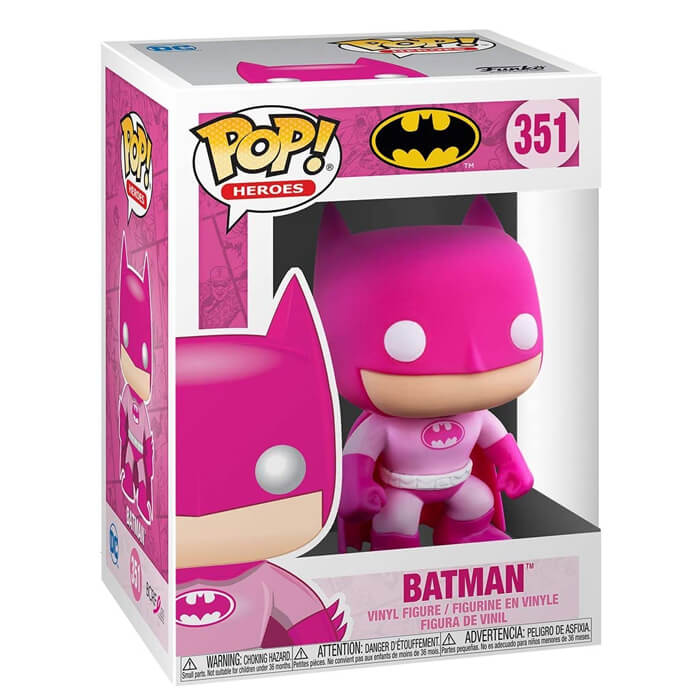 Batman (Pink October) dans sa boîte