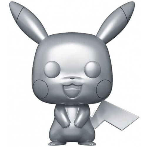 Figurine Funko POP Pikachu (Silver) (Pokemon)