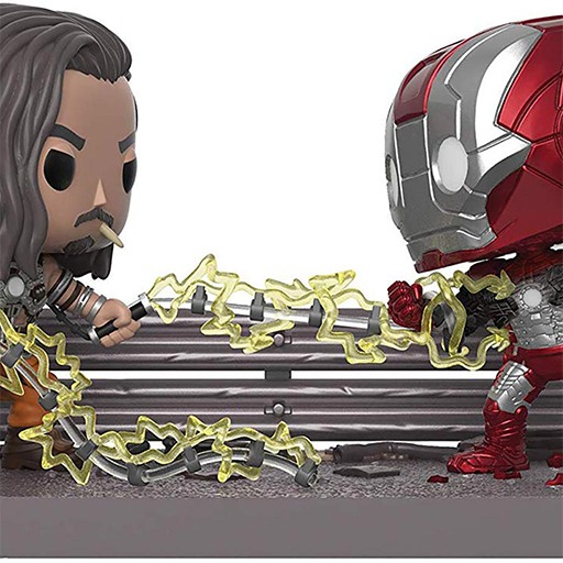 Figurine Funko POP Whiplash vs Iron Man (Marvel Studios)