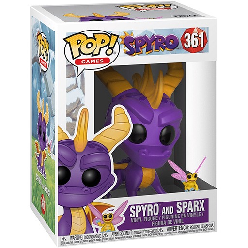 Spyro with Sparx