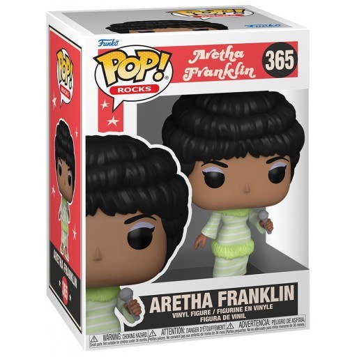 Aretha Franklin in Green Dress