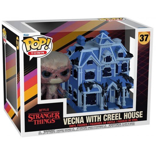 Vecna with Creel House dans sa boîte