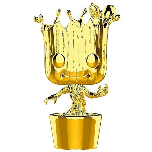 Funko POP Groot (Gold) (Marvel Studios)