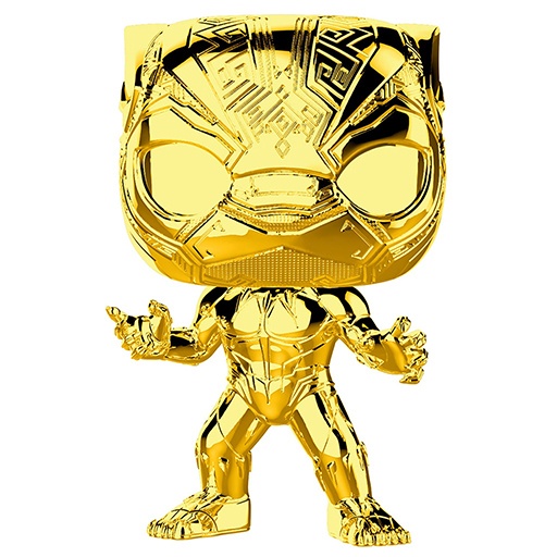 Figurine Funko POP Black Panther (Gold) (Marvel Studios)